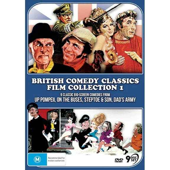 British Comedy Classics Film Collection 1 - 9-DVD Set ( Up Pompeii / Up the Chastity Belt / Up the Front / On the Buses / Mutiny on the Buses / Holida [ NON-USA FORMAT, PAL, Reg.0 Import - Australia ]
