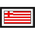 thumbnail image 1 of British East India 2x Matted 40x24 Large Black Ornate Framed Art Print by The Flag Art Print Series, 1 of 2