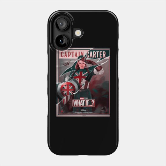 British Female Shield Hero Art Shockproof Phone Case for iPhone 11-17 Models