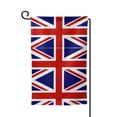 thumbnail image 1 of British Flag Britain English England Garden Flag Double Sided Small Flag Yard Home Decorative Flags Banner 12.5 x 18 Inch Square, 1 of 7