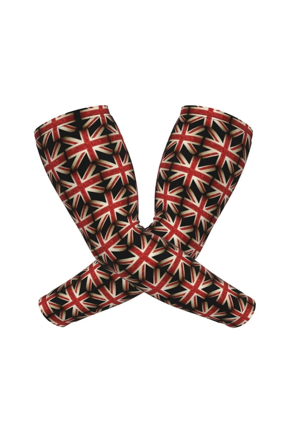 British Flag Compression Sports Arm Sleeve Baseball Football Basketball For Men And Women
