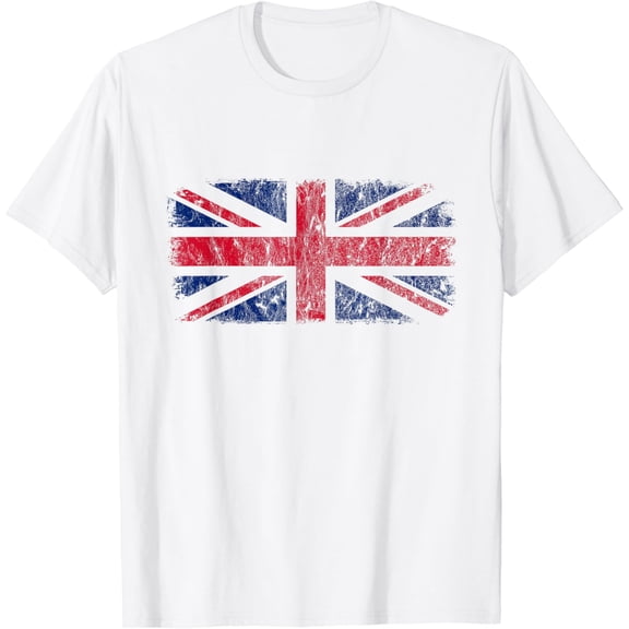 British Flag, Great Britain, United Kingdom Flag, Union Jack T-Shirt
