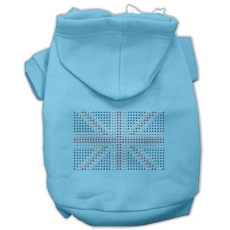 British Flag Hoodies Baby Blue S - 10