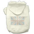 thumbnail image 1 of Dog Supplies British Flag Hoodies Cream Xxl (18), 1 of 7