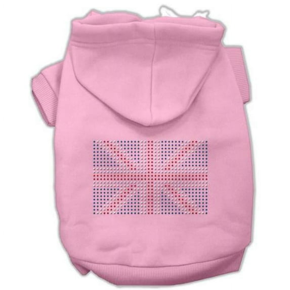 British Flag Hoodies Pink M - 12