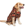 thumbnail image 1 of British Flag Natural Dog Hoodie Colorful Pullover Sweatshirts XX-Large, 1 of 7