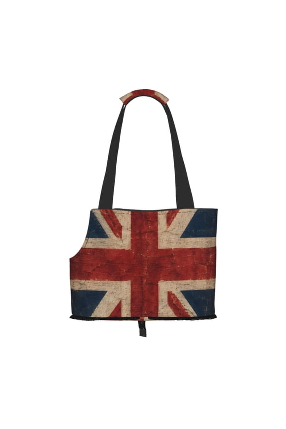 British Flag Pet Tote Bag Lightweight Shoulder Bag for Shopping and Travel
