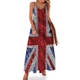 thumbnail image 1 of British Flag Sleeveless Dress Loose Women's Dress Dresses Luxury Evening Dresses, 1 of 8