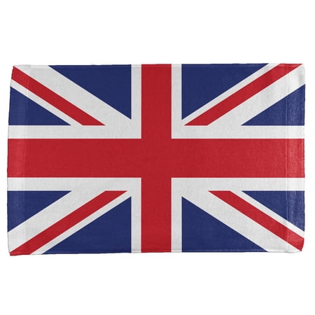 British Flag Union Jack All Over Hand Towel