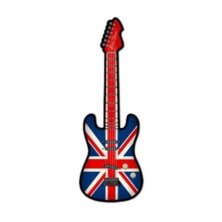 British Guitar Sports And Recreation Custom Metal Shape