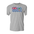 thumbnail image 1 of British Indian Ocean Territory Country Flag Adult DT T-Shirt Tee, 1 of 2