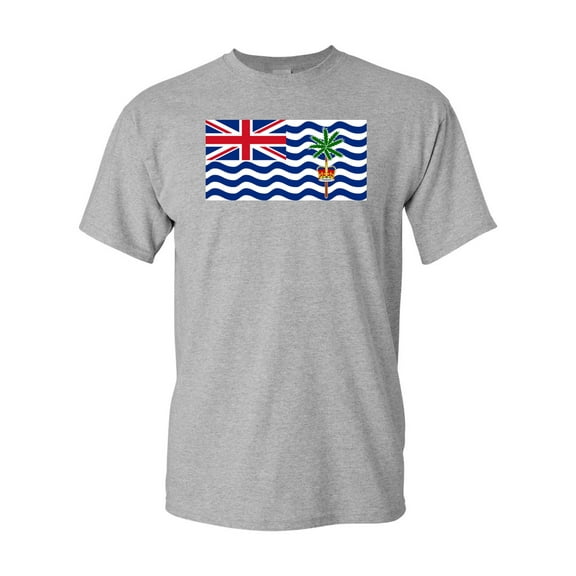 British Indian Ocean Territory Country Flag Adult DT T-Shirt Tee