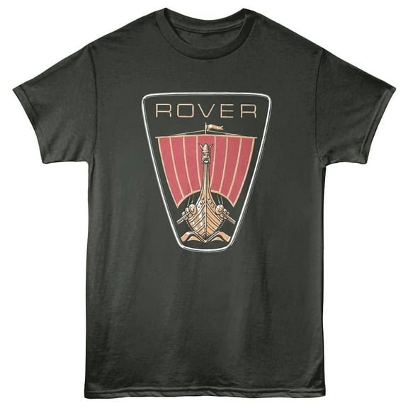 British Motor Heritage - Rover Logo - American Classics - Smoke Adult Short Sleeve T-Shirt