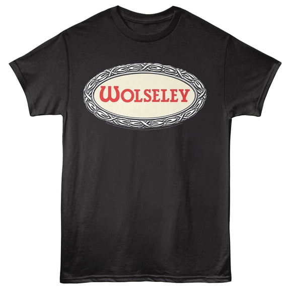 Wolseley Vintage Logo Men's T Shirt (Black, Big&TallLT)