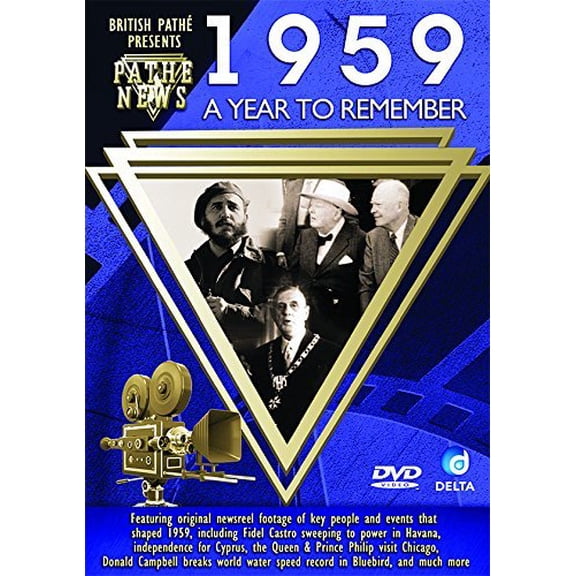 British Path News - A Year To Remember 1959 [DVD]