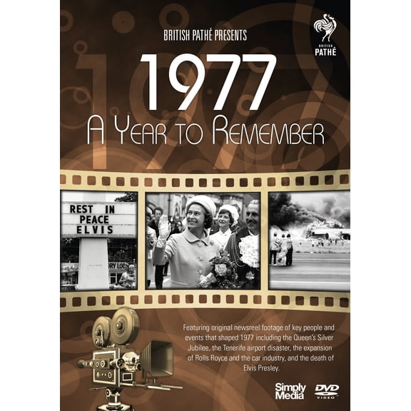 British Path News - A Year to Remember 1977 - 43rd Anniversary Birthday Gift (DVD)