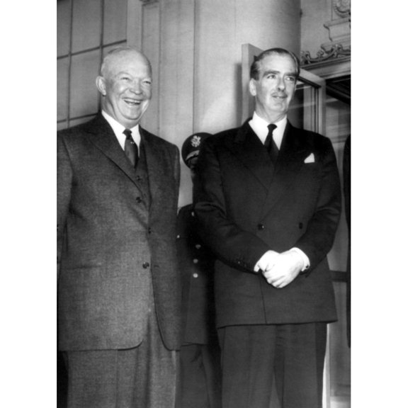 British Prime Minister Anthony Eden (Right) History (24 x 36)
