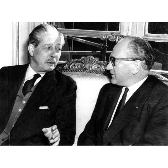 British Prime Minister Harold Macmillan History (36 x 24)