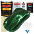 thumbnail image 1 of British Racing Green Metallic Gallon Kit URETHANE BASECOAT SLOW Car Paint Kit, 1 of 6