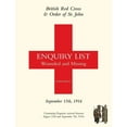 thumbnail image 1 of British Red Cross and Order of St John Enquiry List for Wounded and Missing : September 15th 1916, 1 of 1