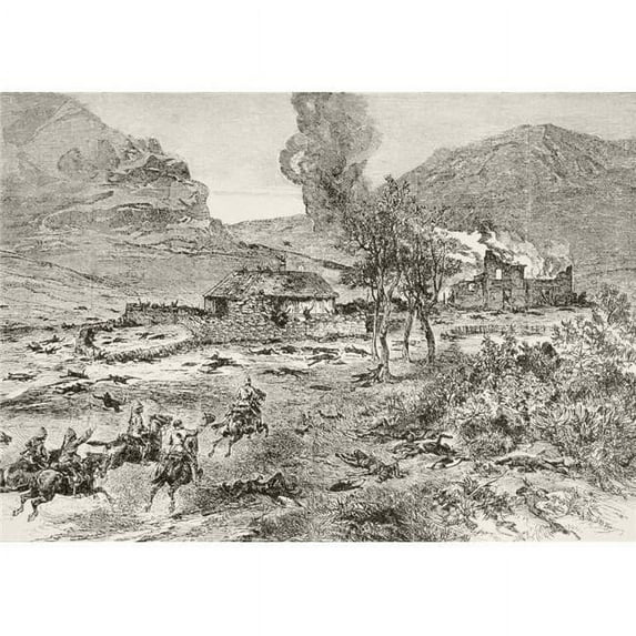 The British Relief Column Arrives At Rorkes Drift - Kwa-Zulu-Natal Province - South Africa - After The Battle From Afrika - Dets Opdagelse - Erobring Og Kolonisation