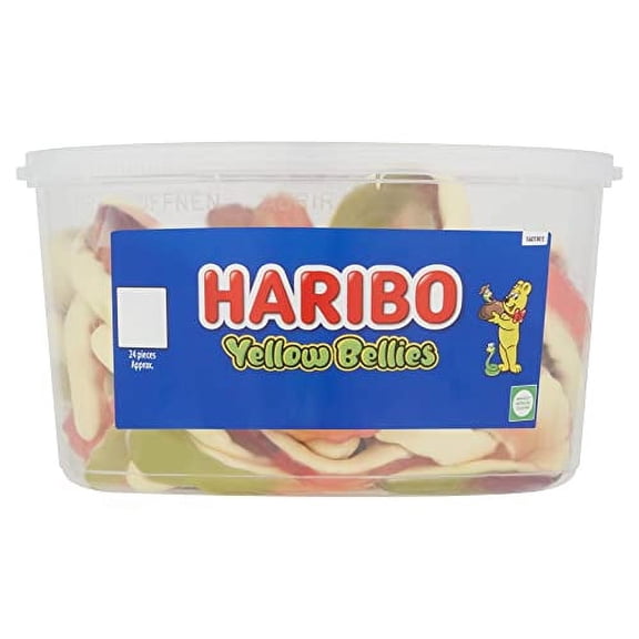 British Retro Sweets Haribo Yellow Bellies 30 Pieces