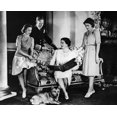 thumbnail image 1 of British Royal Family. From Left Future Countess Of Snowdon Princess Margaret History (36 x 24), 1 of 2