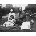 thumbnail image 1 of British Royal Family. From Left Future Queen Of England Princess Elizabeth History (36 x 24), 1 of 2
