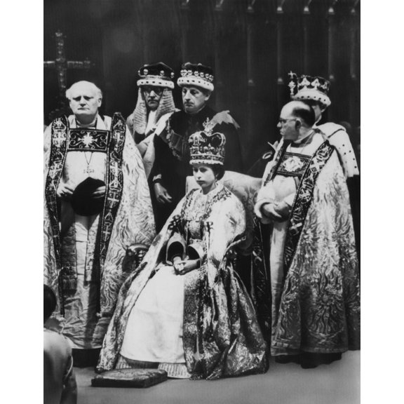 British Royalty. Front Row History (18 x 24)