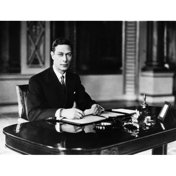 British Royalty. King George Vi Of England History (24 x 18)