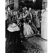 British Royalty. Queen Elizabeth I Of England During Her Coronation History (24 x 36)