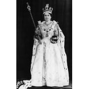British Royalty. Queen Elizabeth Ii Of England During Her Coronation History (24 x 36)