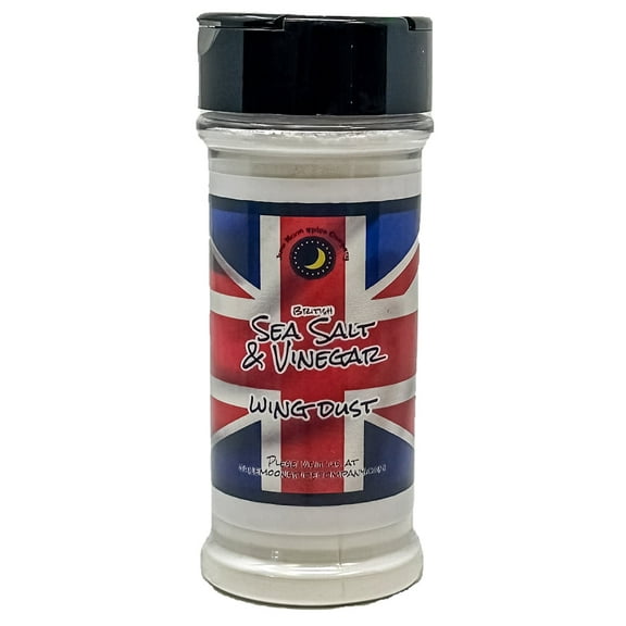June Moon Spice Company's Premium Chicken Wing Dry Rub Seasoning | Sea Salt & Vinegar | 5.5 fl. oz.