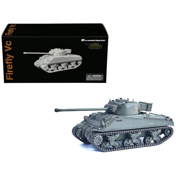 British Sherman Firefly Vc Tank #71 "Armoured Brigade, Normandy, France" "NEO Dragon Armor" 1/72 Plastic Model by Dragon Models