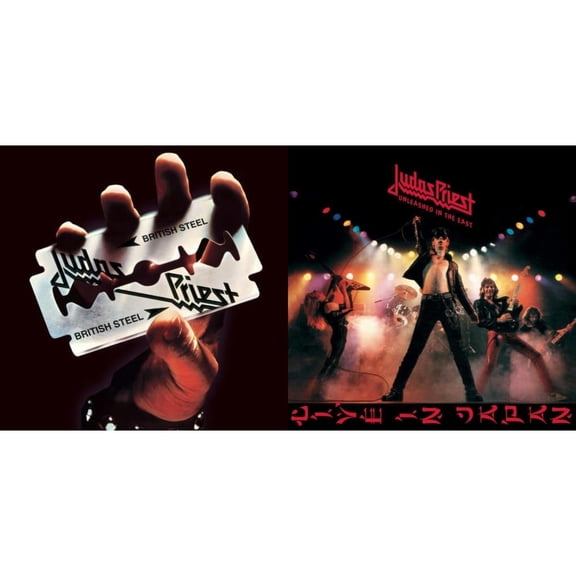 Unleashed In The East: Live In Japan (180G/Dl Card) & British Steel (180G)(Dl Code) [LP Vinyl Bundle]