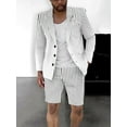 thumbnail image 1 of British Style Casual Gradient Color Suit Shorts Suit Men, 1 of 2