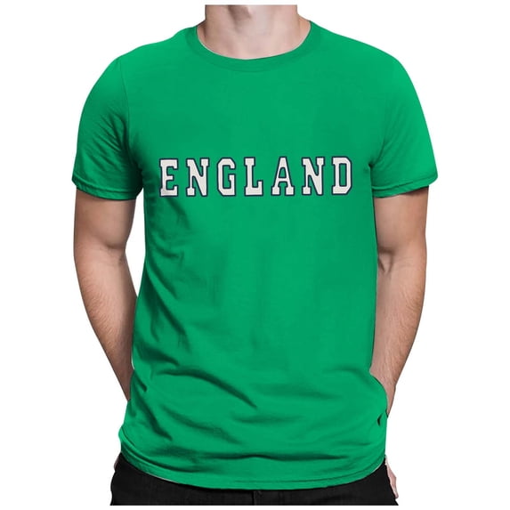 British Style Letter Print Round Neck Short Sleeve Casual T-Shirt for Men and Women Oversized T-shirts Short Sleeve Crewneck Casual Tops