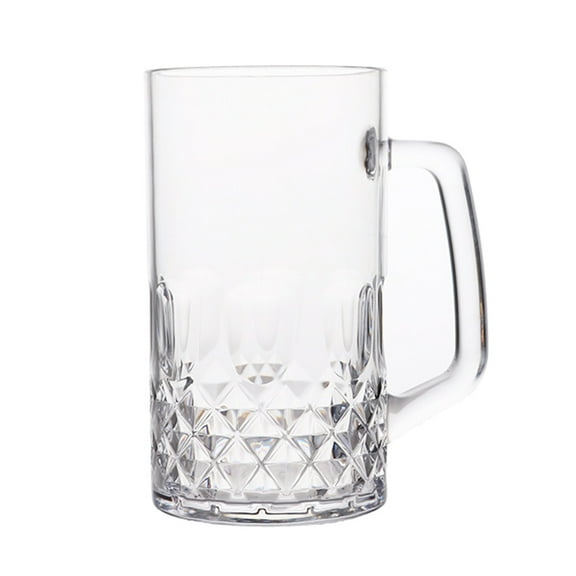 British Styles Dimpled Beer Glasses Freezers Safe Beer Glass Wide Handle Delicate Dimpled Beer Mugs For Parties