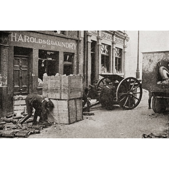 British Troops In Action During The Irish War Of Independence Aka Anglo
