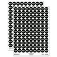 thumbnail image 1 of British Virgin Islands BVI 200+ Round Stickers - Black - Matte Finish - 0.50" Size, 1 of 3