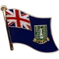 thumbnail image 1 of British Virgin Islands Flag Lapel Pin, 1 of 3