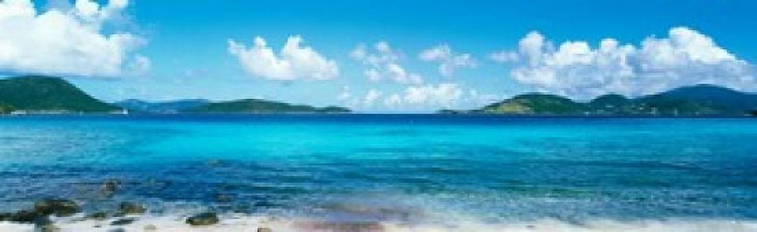 British Virgin Islands St John Canvas Art - Panoramic Images (39 x 12)