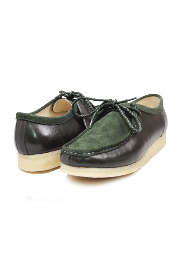 British Walker Low Suede and Leather Lace up Boot