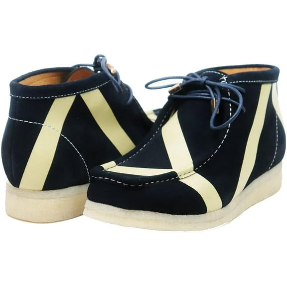 British Walkers Stripe Men's Lace up Boot Suede