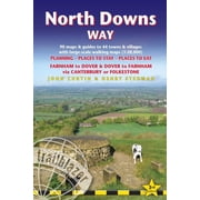 British Walking Guides North Downs Way British Walking Guide Farnham-Dover-Farnham - 90 Large-Scale Walking Maps 120,000 & Guides to 44 To, Paperback