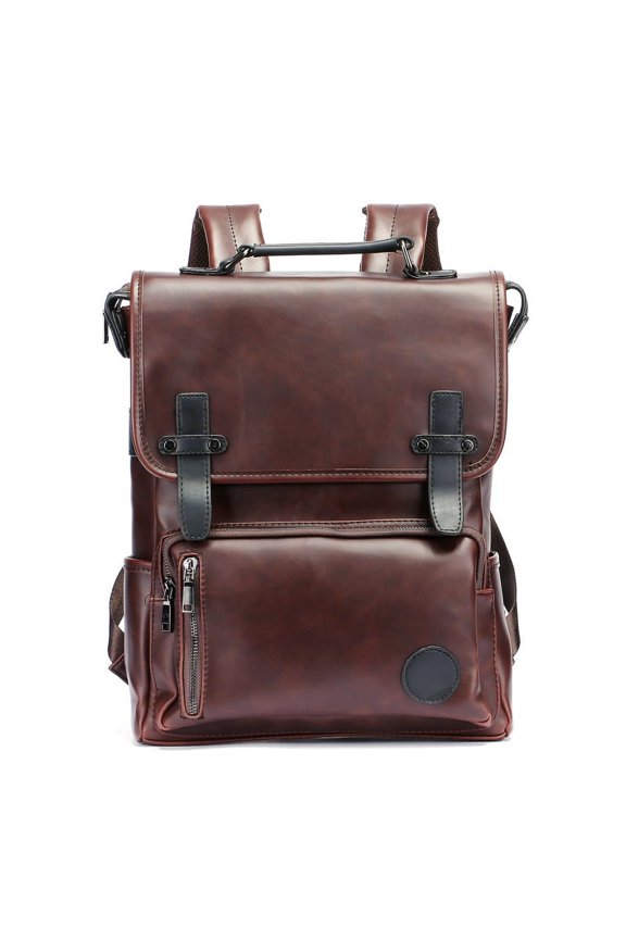 British fashion backpack,Coffee