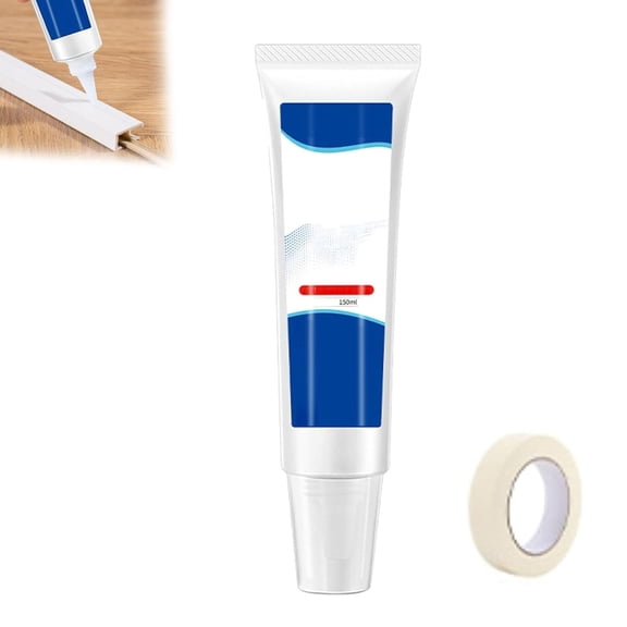Britneed Edge Strip Anti-Detachment Glue, Edge Strip Anti Detachment Glue, Wood Glues for Floor Strips, Waterproof, for Various Surfaces