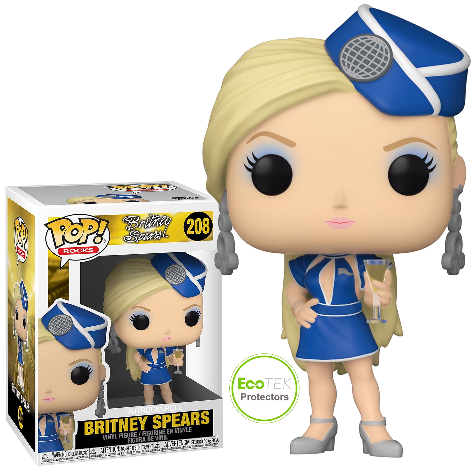 超希少　funko pop ブリトニー・スピアーズ　Walmart限定 Funko POP Rocks Britney Spears Slave 4U Metallic Exclusive
