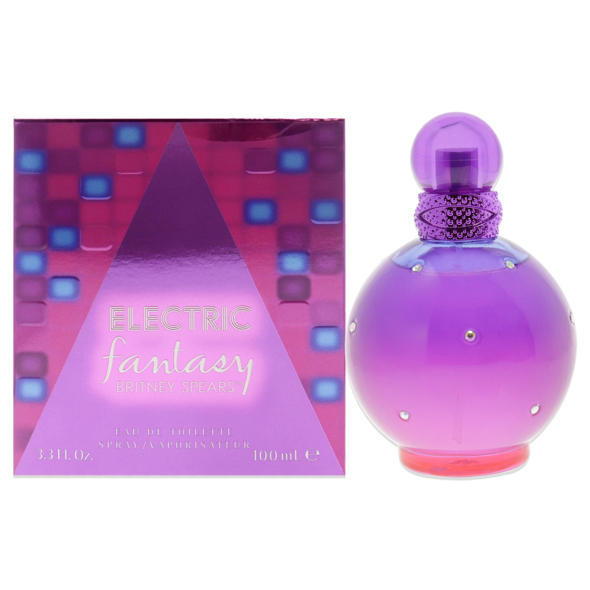 Electric Fantasy Eau De Toilette Spray By Britney Spears - 3.3 oz Electric Fantasy Eau De Toilette Spray By Britney Spears - 3.3 oz