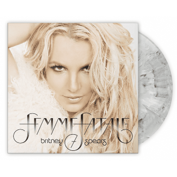 Britney Spears - Femme Fatale (Limited Edition Import, Grey Marble Vinyl) (LP)